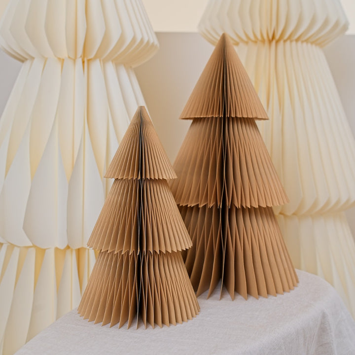 PRE-ORDER │ NORDIC ROOMS Deluxe Paper Tree, Flaxseed, H 31cm