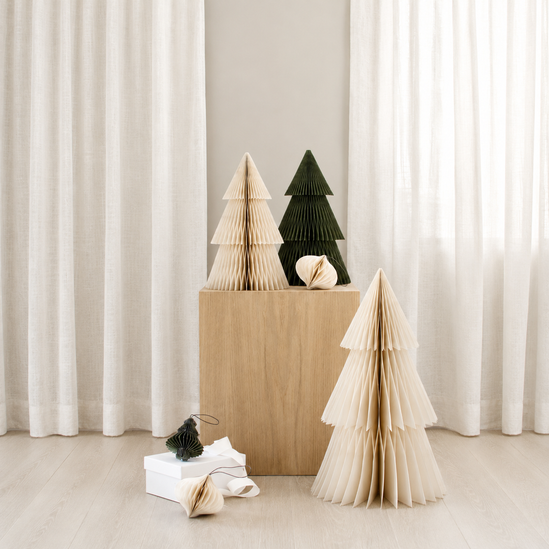 PRE-ORDER │ NORDIC ROOMS Deluxe Paper Tree, Off-White, H 31cm