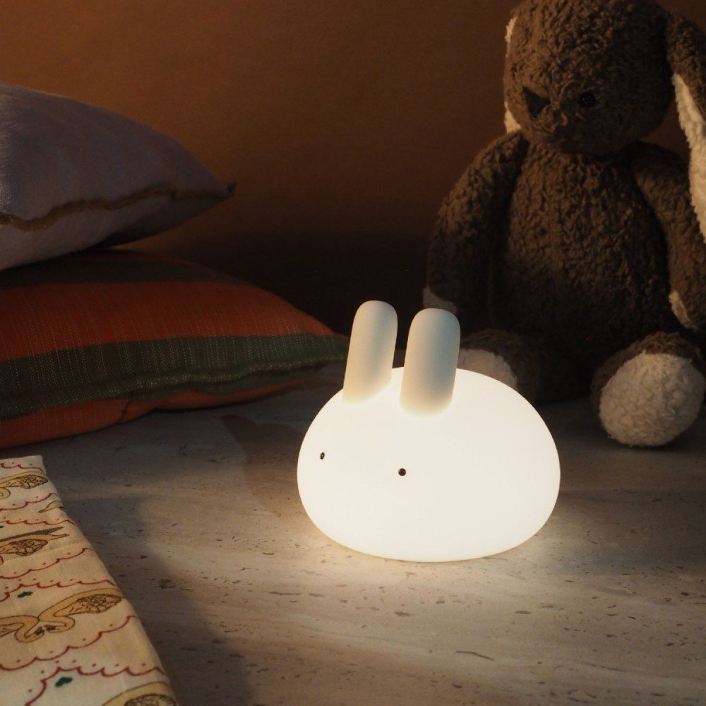 DESIGNSTUFF Lapin Rabbit Night Lamp, White