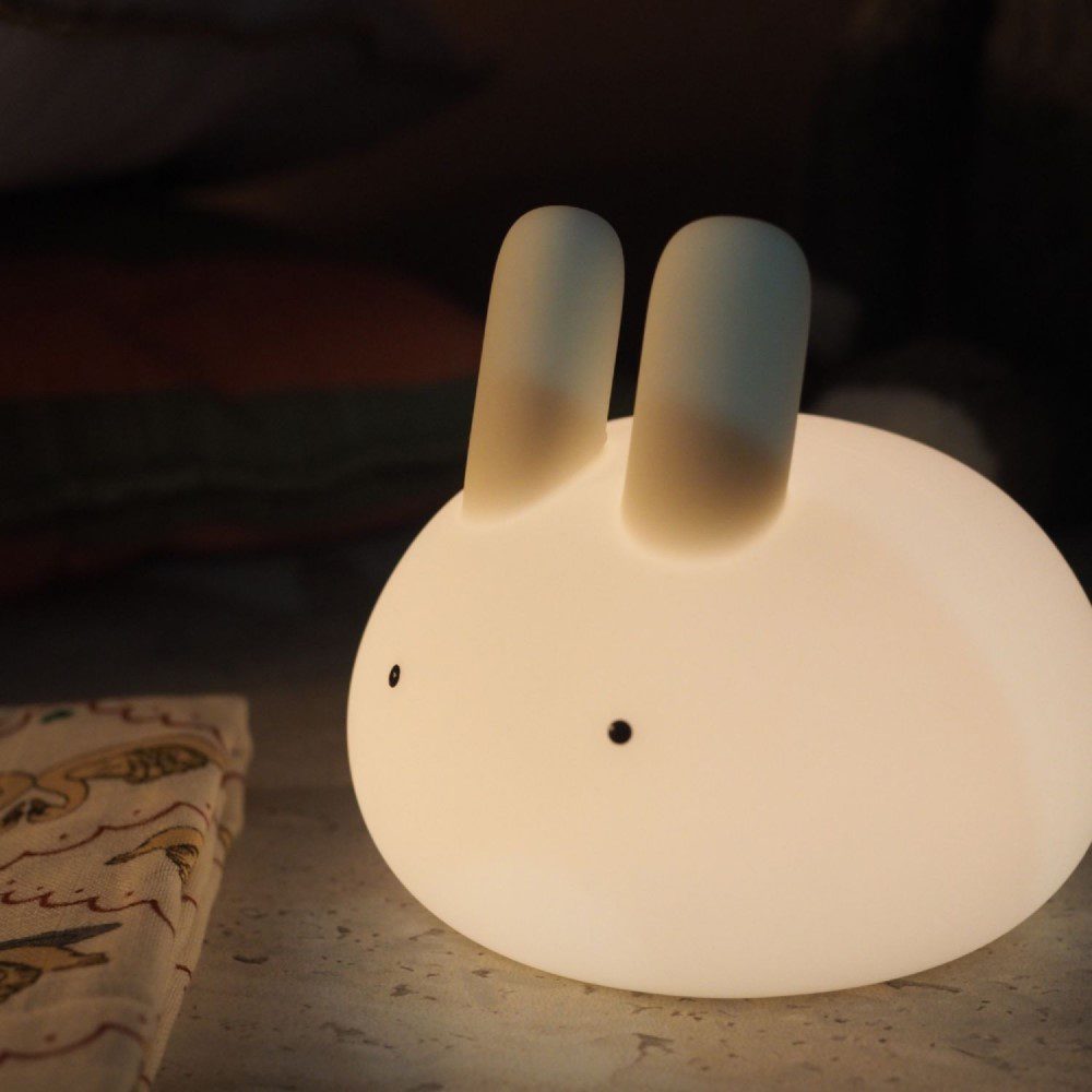 DESIGNSTUFF Lapin Rabbit Night Lamp, White