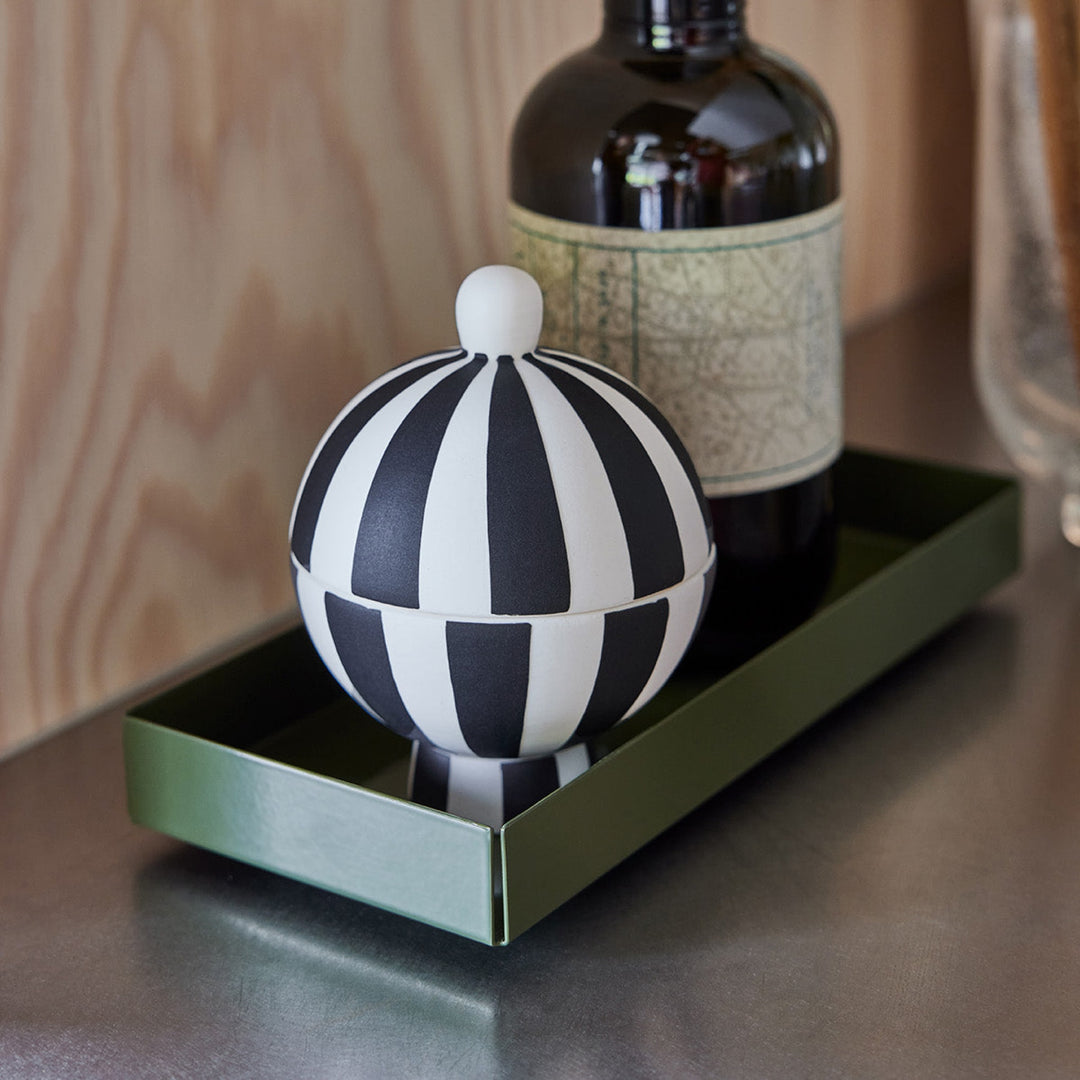 OYOY Bakku Tray, Small, L23.5cm, Olive