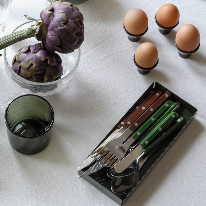 OYOY Bakku Tray, Small, L23.5cm, Olive