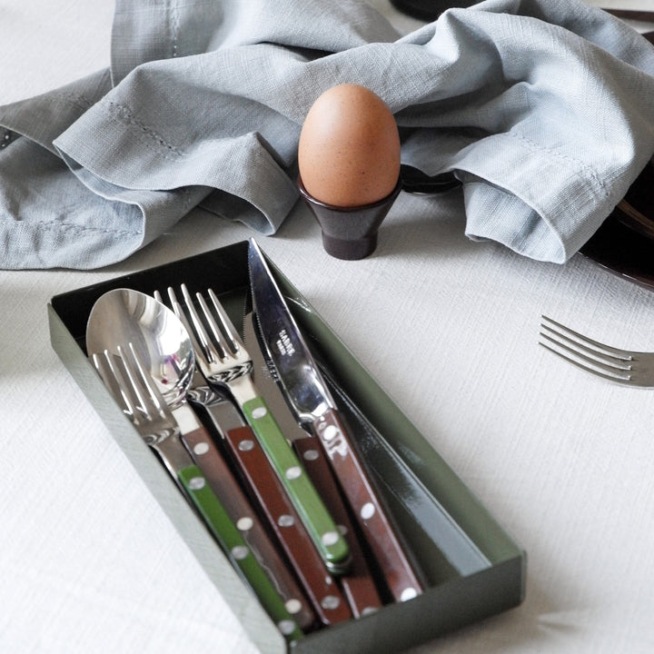 OYOY Bakku Tray, Small, L23.5cm, Olive