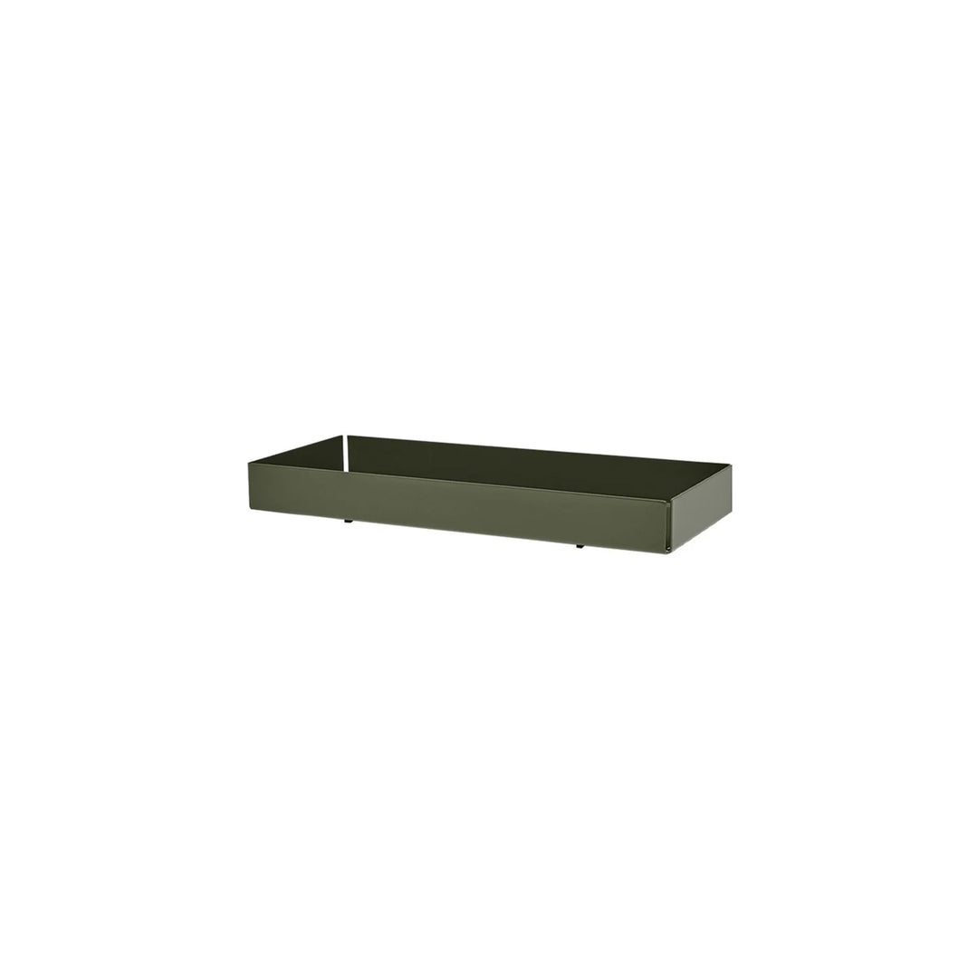 OYOY Bakku Tray, Small, L23.5cm, Olive