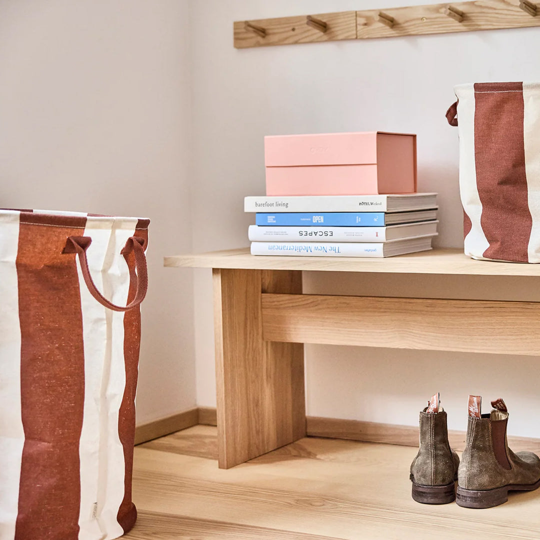 OYOY Kara Storage & Laundry Basket, Large, Nutmeg
