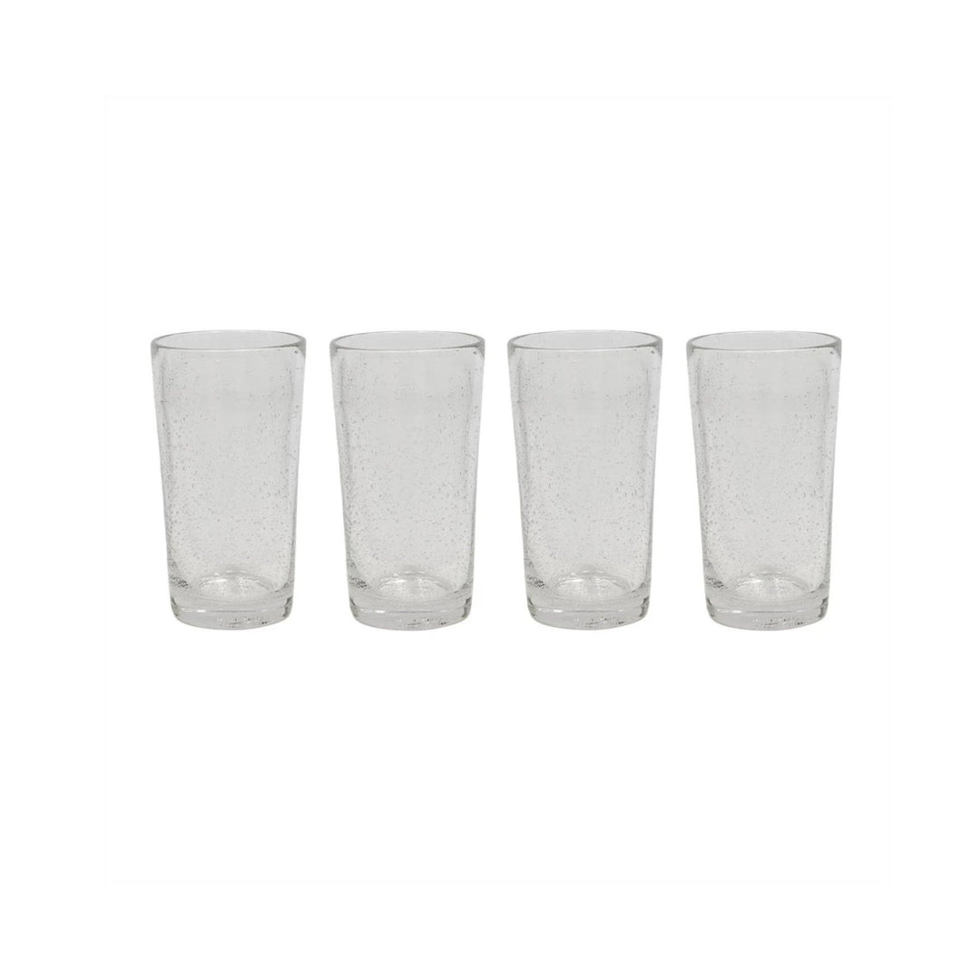 OYOY Kuki Highball Glass, Clear (Set of 4)