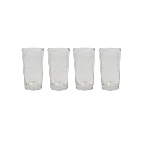 OYOY Kuki Highball Glass, Clear (Set of 4)