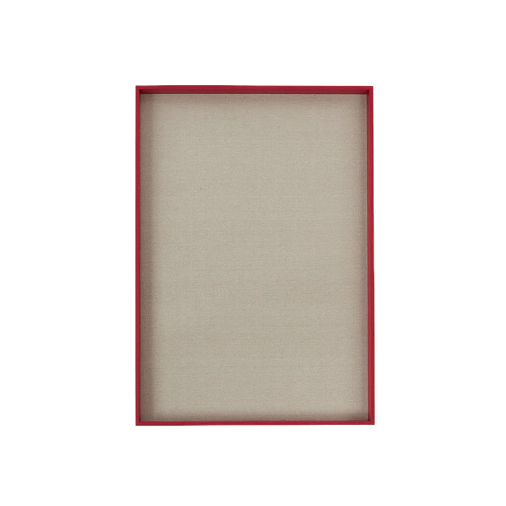 OYOY Peili Notice Board, Small, Red Wood