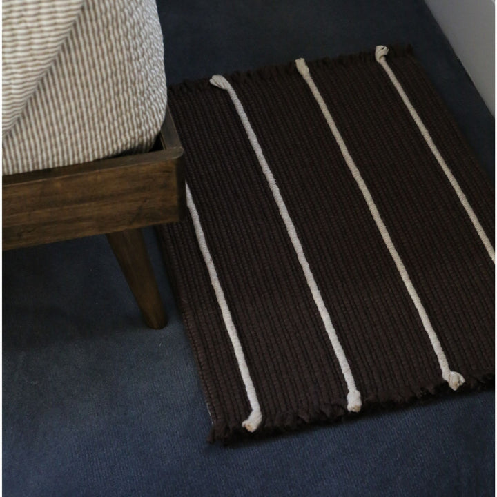 OYOY Putki Recycled Doormat, L76cm, Choc
