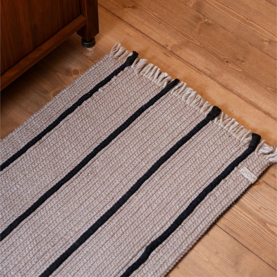 OYOY Putki Recycled Doormat, L76cm, Clay