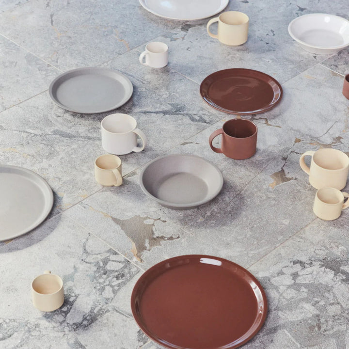 OYOY Yuka Ceramic Cup, Brown (Set of 2)