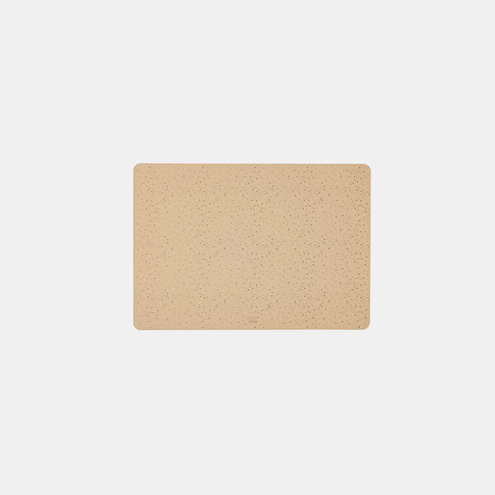 OYOY ZOO Koko Dog Bowl Mat, Camel