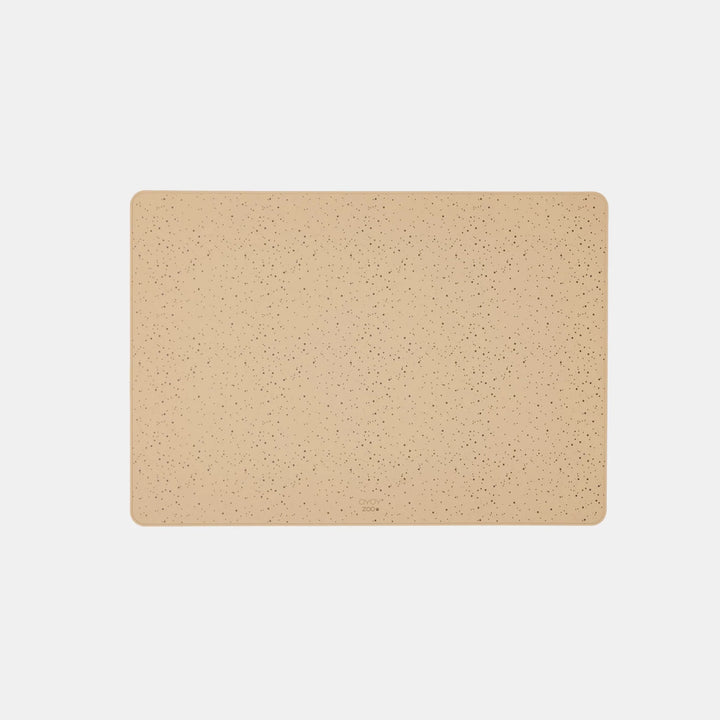OYOY ZOO Koko Dog Bowl Mat, Large, Camel