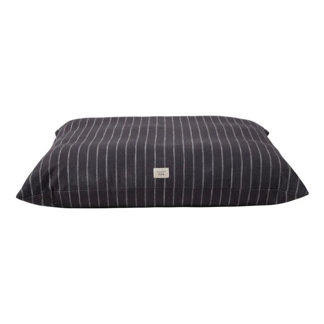 OYOY ZOO Kyoto Dog Cushion, Anthracite (2 Sizes)