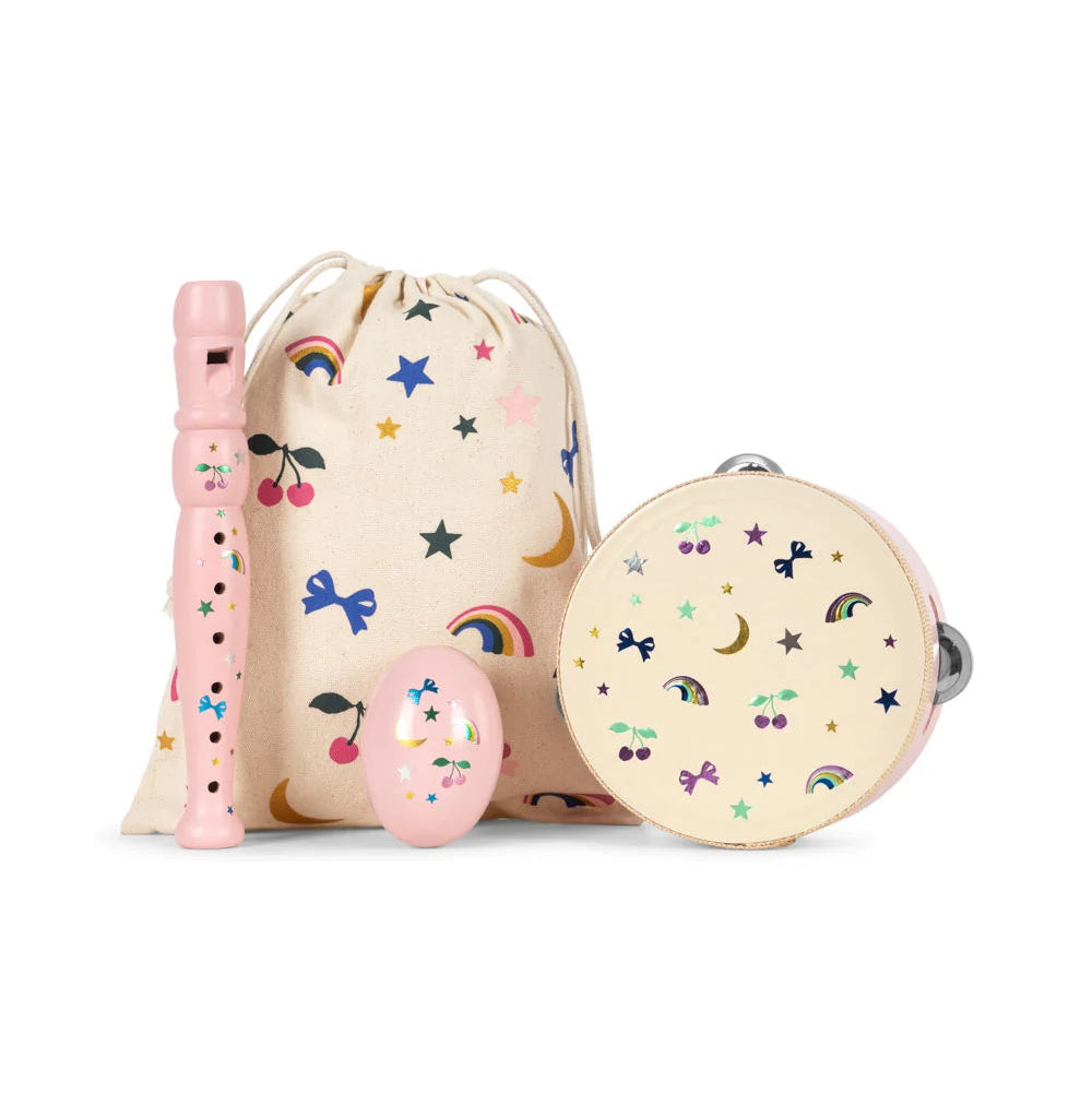 KONGES SLØJD Kids Music Set Petite, Rainbow Twinkle