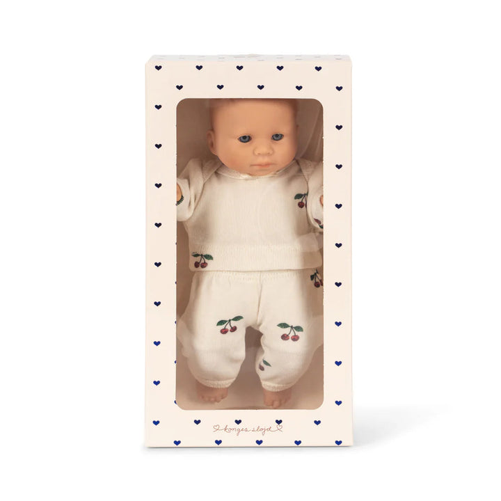 KONGES SLØJD My First Mini Doll, Cherry AOP