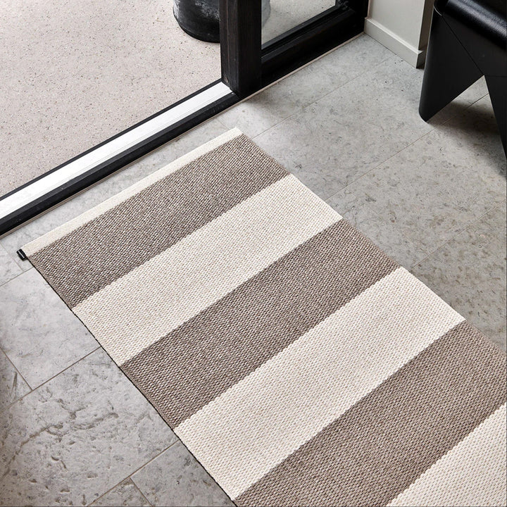 PAPPELINA Bob Floor Mat/Runner, 70x150cm, Mud