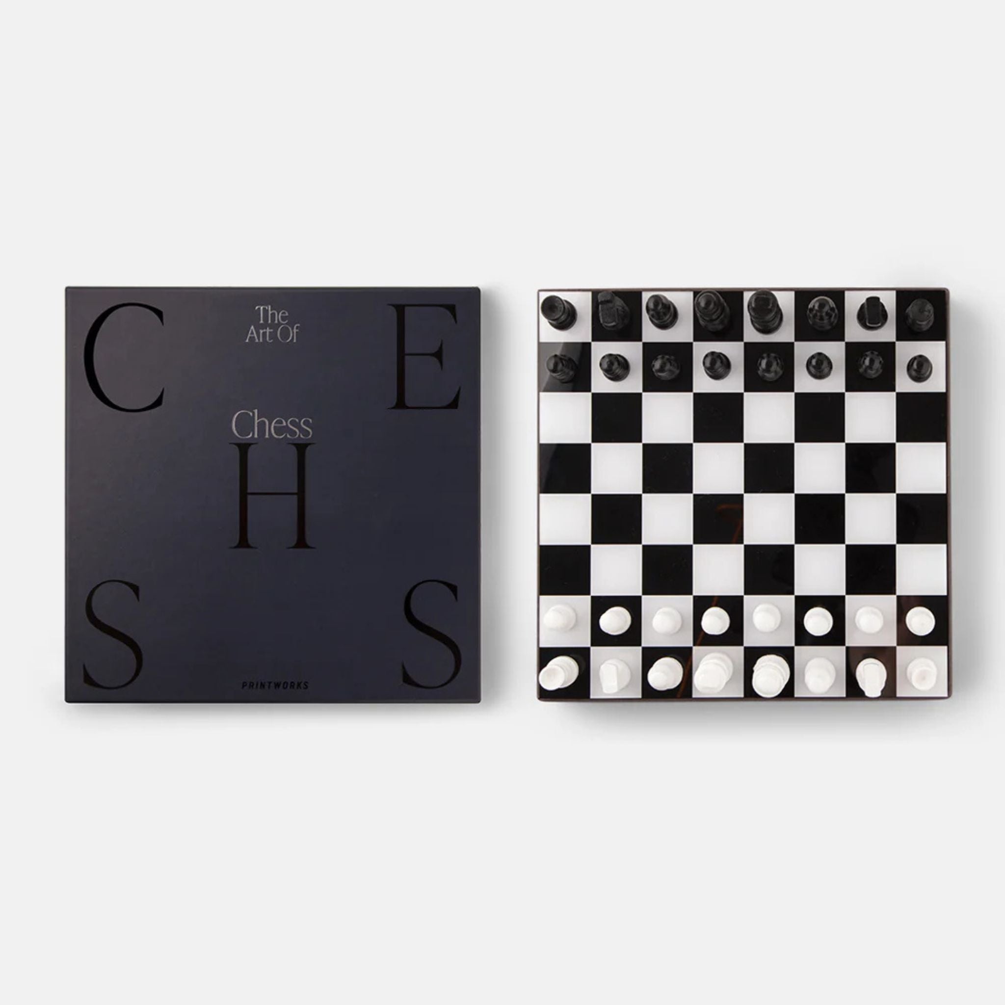 PRINTWORKS Classic Games Art of Chess, Black