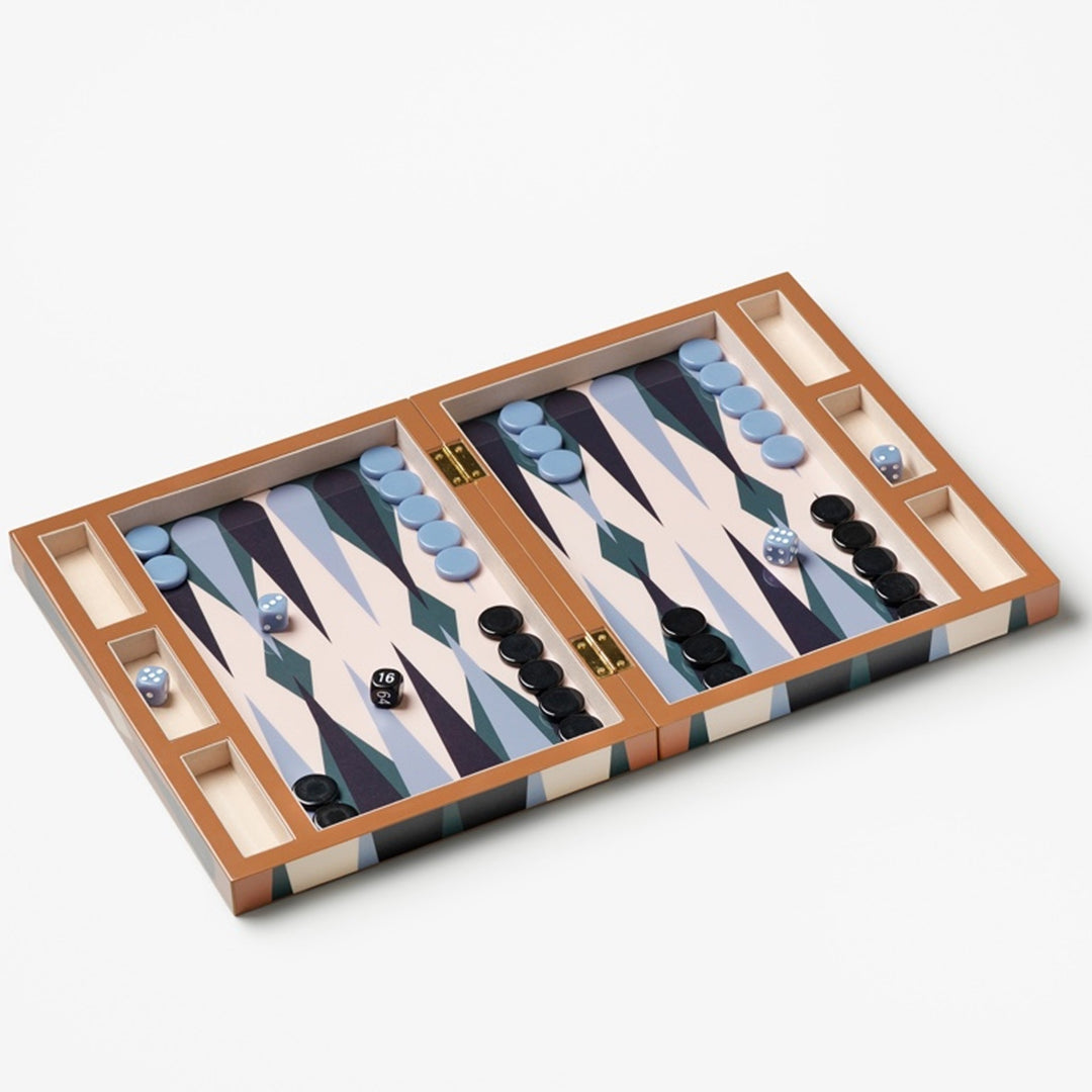 PRINTWORKS Classic Games Backgammon, Lacquered