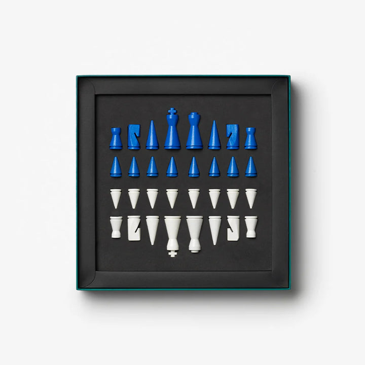 PRINTWORKS Classic Games Chess, Lacquered Poseidon