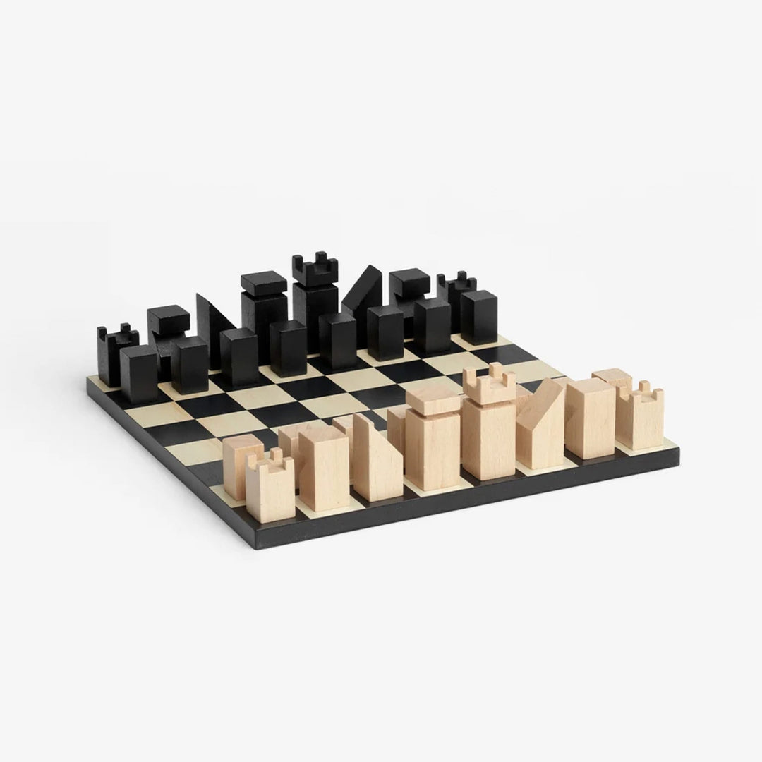 PRINTWORKS Wood Chess, The Functionalist