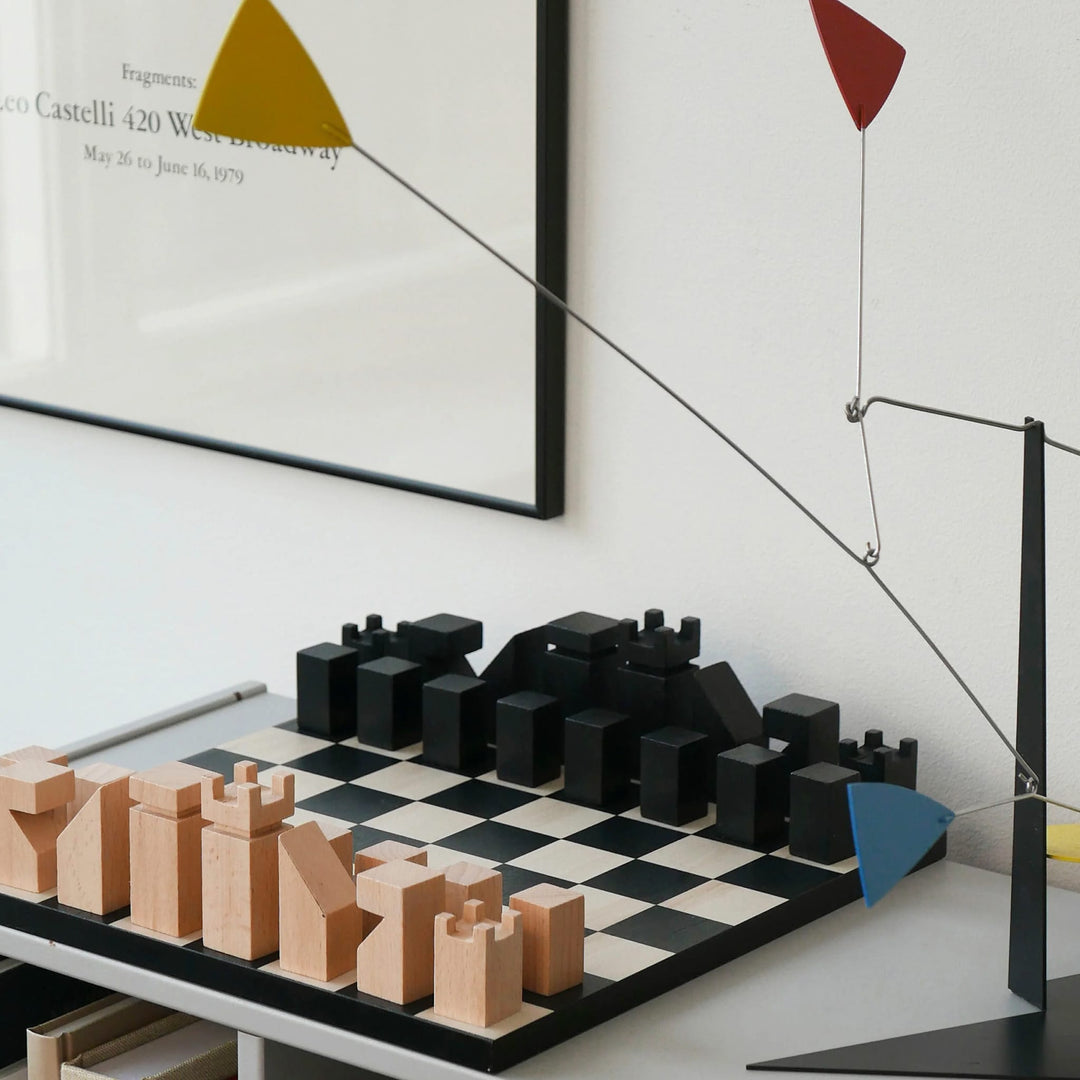 PRINTWORKS Wood Chess, The Functionalist