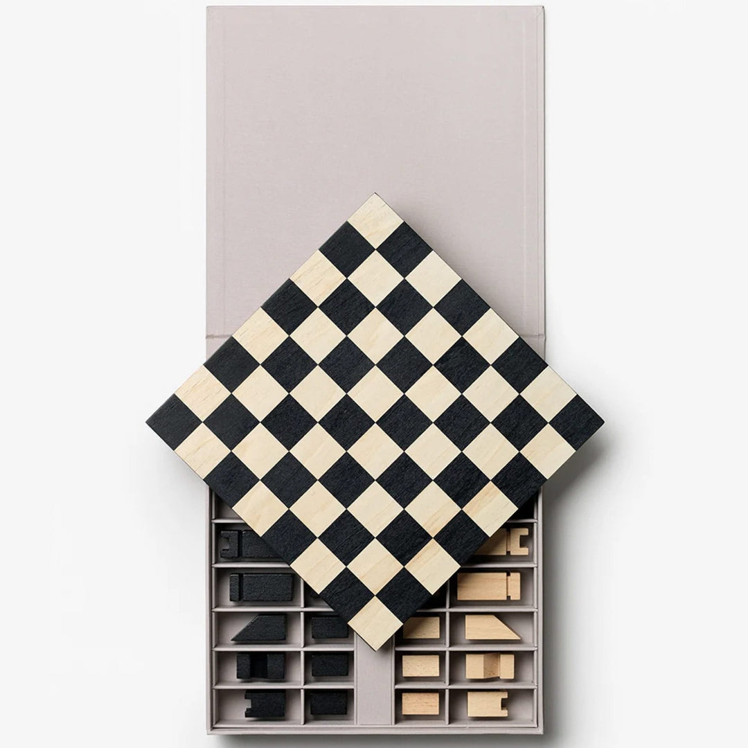 PRINTWORKS Wood Chess, The Functionalist