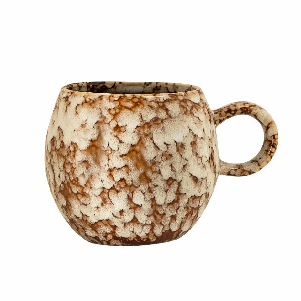 BLOOMINGVILLE Paula Mug, Stoneware, Brown