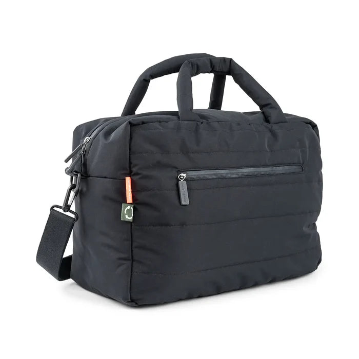 DONE BY DEER Quilted Nappy Bag, Black