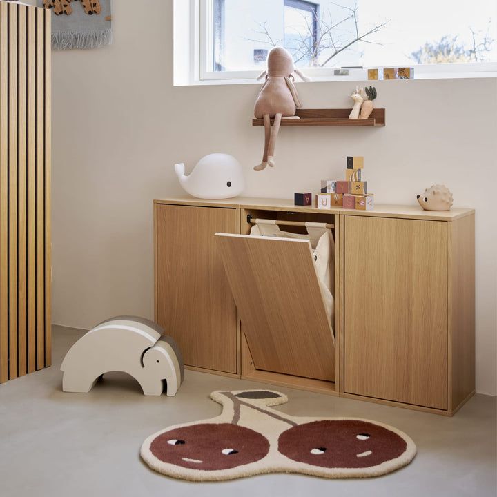 RECOLLECTOR Laundry Box, Nordic Oak