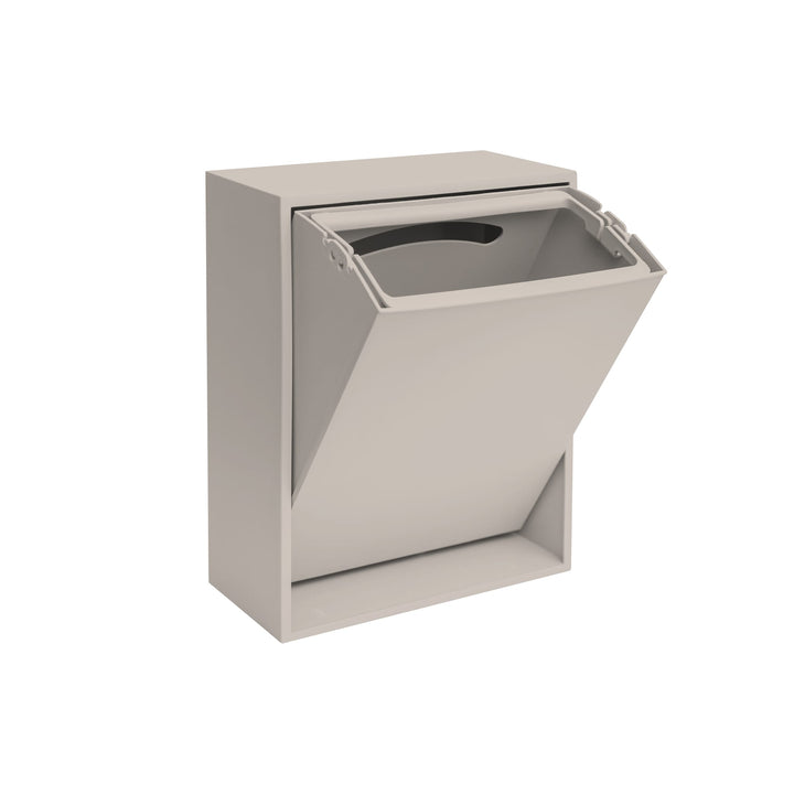 RECOLLECTOR Recycling Box, Silver Cloud Grey