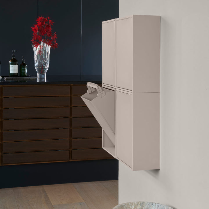 RECOLLECTOR Recycling Box, Silver Cloud Grey