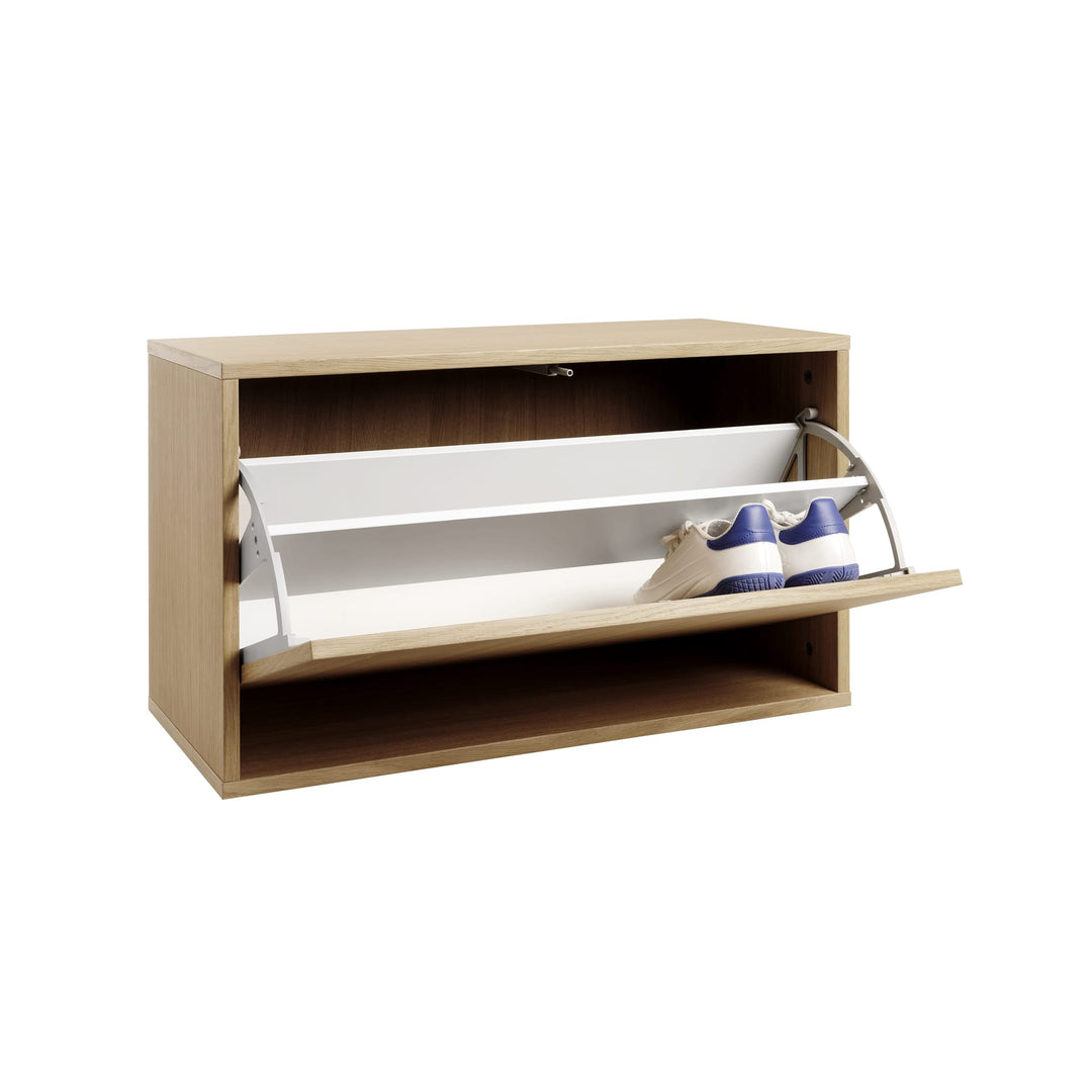 RECOLLECTOR Shoe Box, Warm Oak