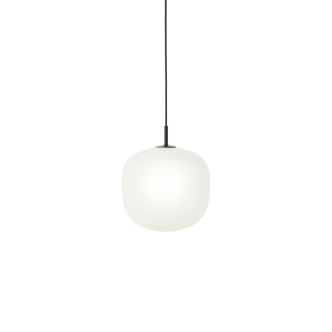 MUUTO Rime Pendant Light, Opal Black – 4 Sizes