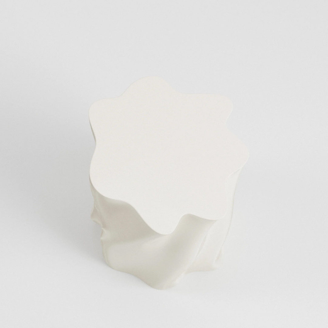 SPECIAL STUDIO Lulu Stool, Medium H45cm, Eggshell Matte