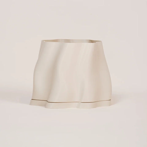 SPECIAL STUDIO Lulu Planter, Medium D18xH19cm, Eggshell Matte