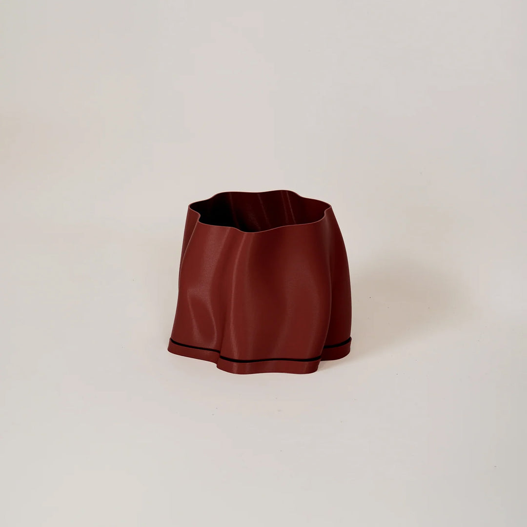 SPECIAL STUDIO Lulu Planter, Medium, D18xH19cm, Burgundy Matte