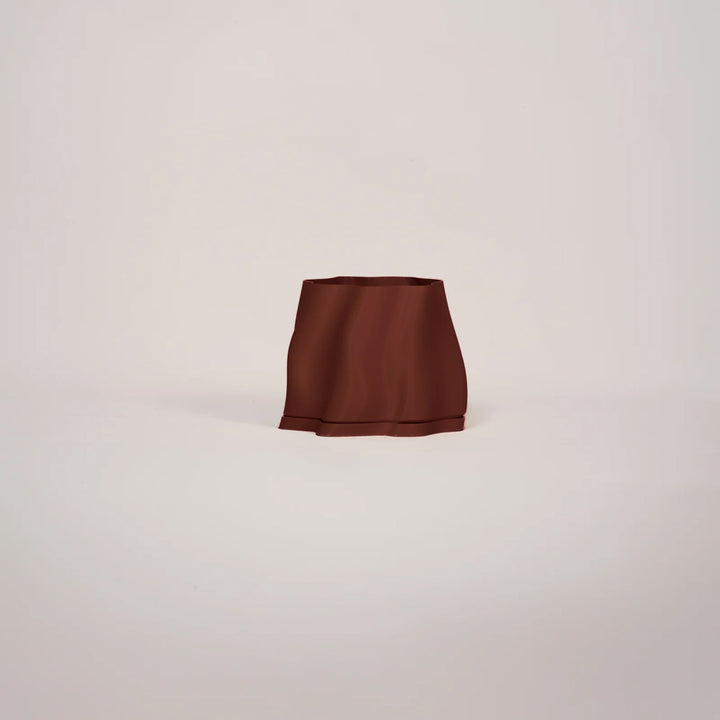 SPECIAL STUDIO Lulu Planter, Medium, D18xH19cm, Burgundy Matte