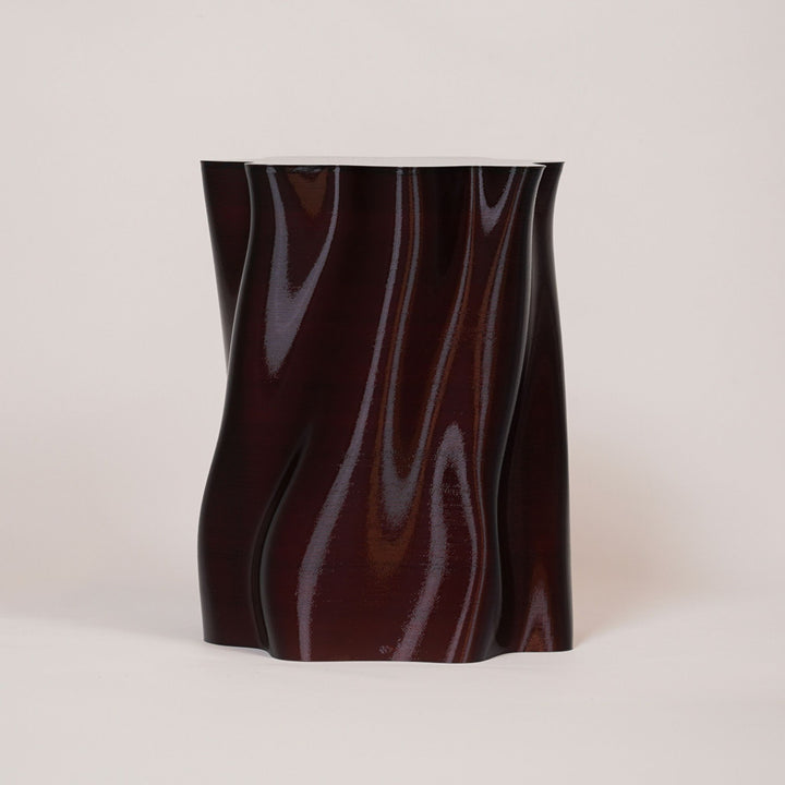 SPECIAL STUDIO Lulu Stool, Medium H45cm, Amber Gloss