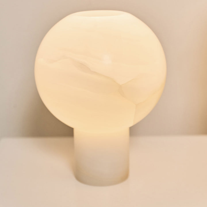 PRE-ORDER | STUDIO SOCIETÁ Oracle Table Lamp, White Onyx