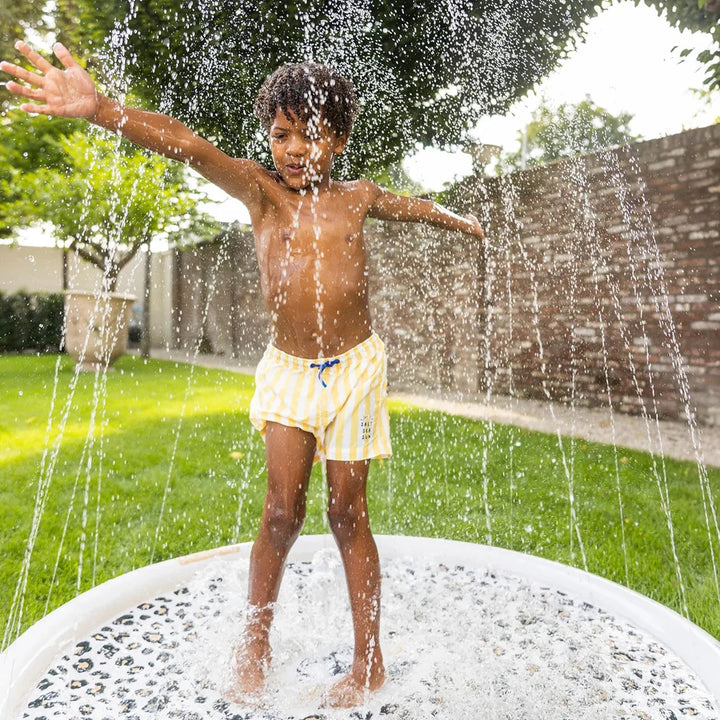 SWIM ESSENTIALS Sprinkler Mat, 150cm, Leopard