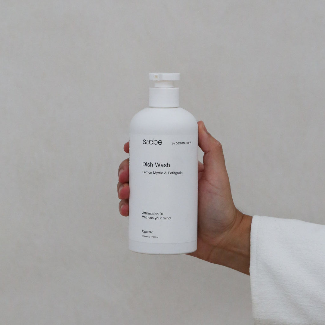 Shop Now: DESIGNSTUFF Saebe Dish Wash, 500ml, Lemon Myrtle