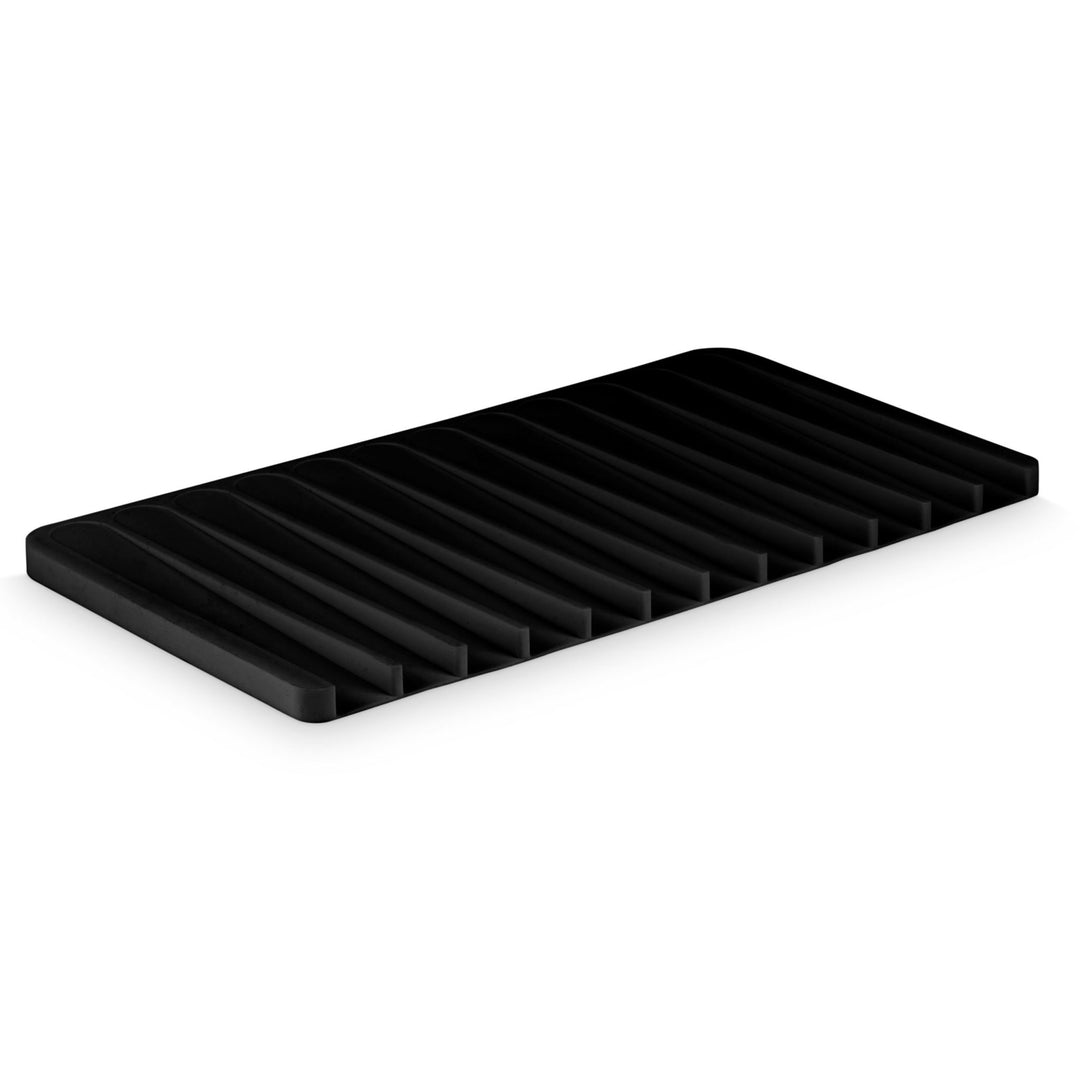 DESIGNSTUFF Silicone Drying Mat, Black