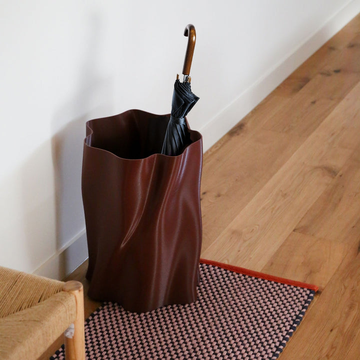SPECIAL STUDIO Lulu Stool, Medium, H45cm, Burgundy Matte