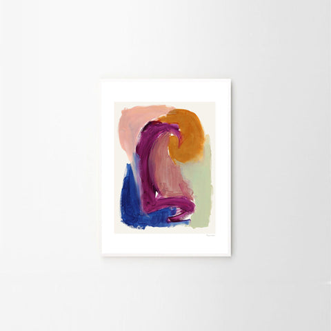 THE POSTER CLUB Berit Mogensen Lopez, Mudra Art Print, Art Card, A5