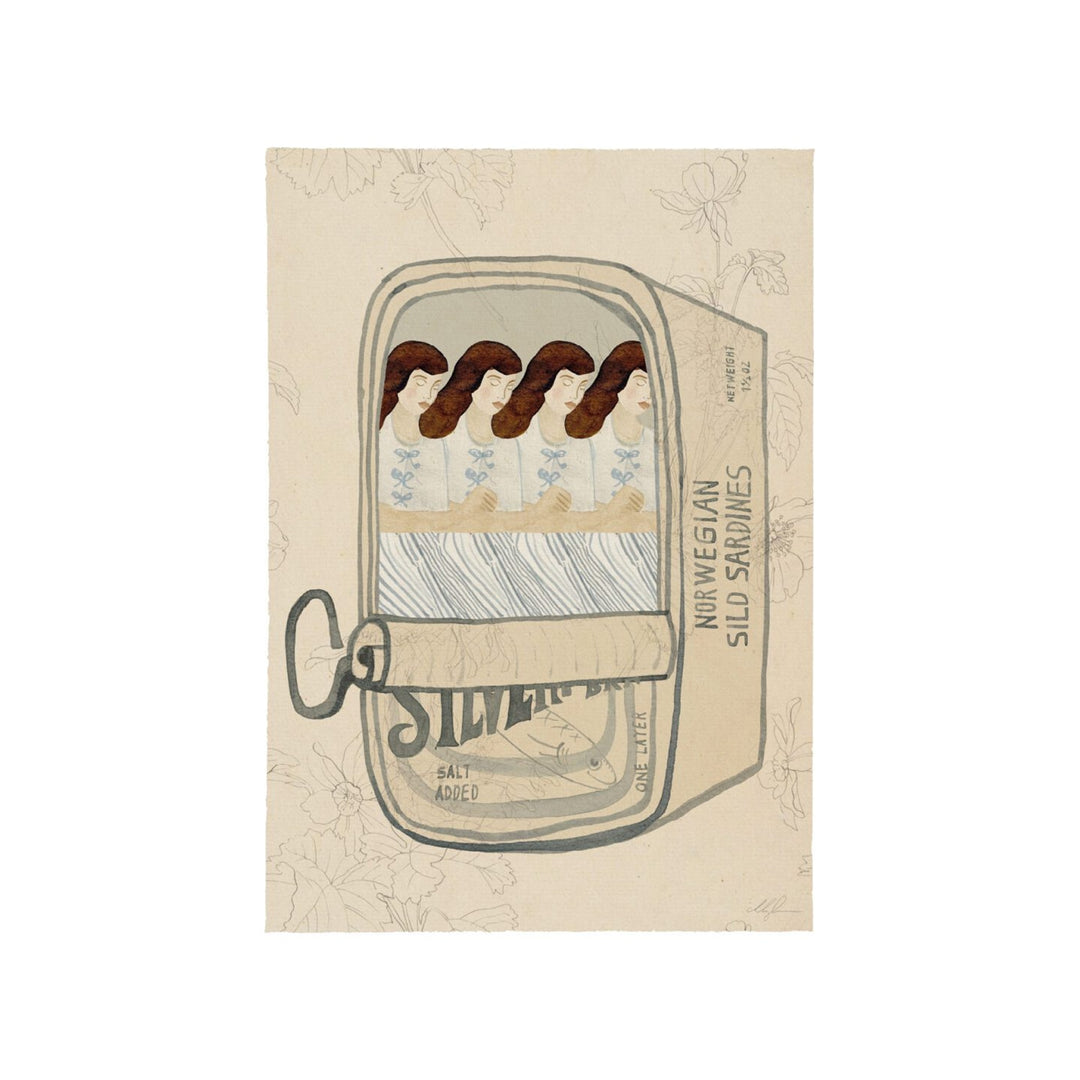 THE POSTER CLUB Nap Time, Chloe Purpero Johnson, 30x40cm