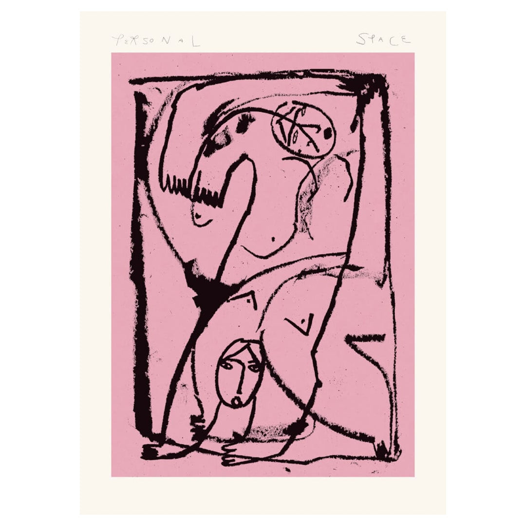 THE POSTER CLUB Personal Space, Imogen Sinclair, 30x40cm