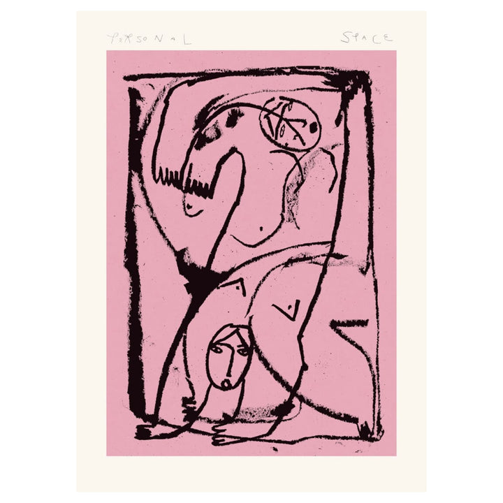 THE POSTER CLUB Personal Space, Imogen Sinclair, 30x40cm