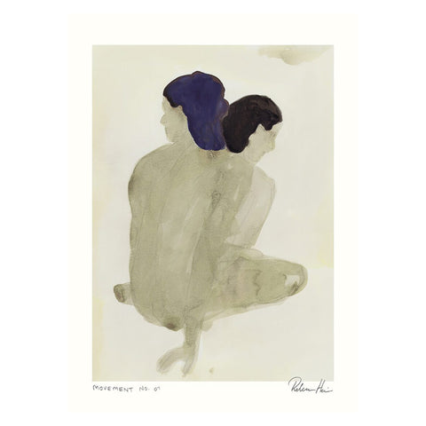 THE POSTER CLUB Rebecca Hein, Movement No. 01 Art Print, 50x70cm