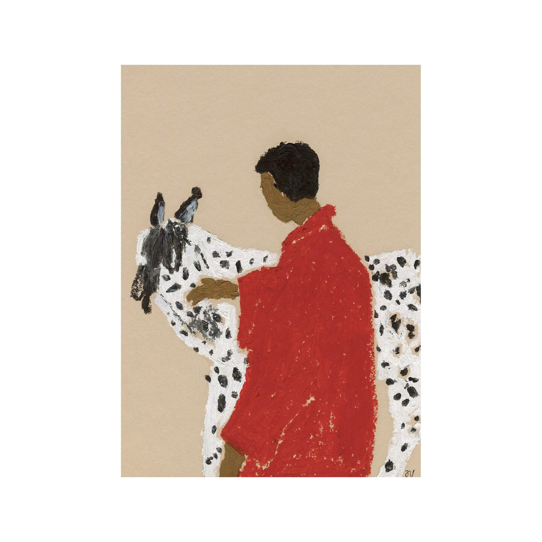 THE POSTER CLUB Spotted Horse, Isabelle Vandeplassche, A5